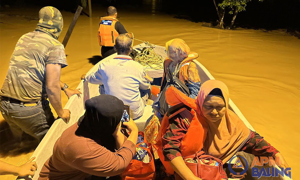 Jumlah Mangsa Banjir Di Kedah Menurun Kepada Orang