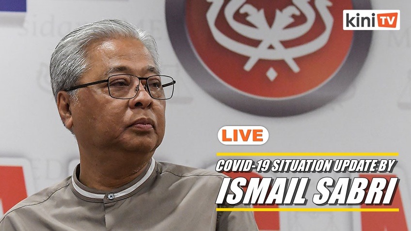 Live At 5pm Mco 2 0 Extension Senior Minister Ismail Sabri Yaakob Holds Press Conference [ 477 x 848 Pixel ]