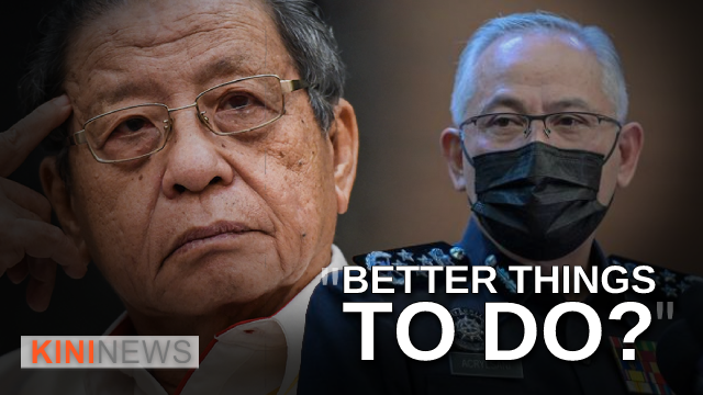 #KiniNews: Probe after 4 years - Inefficiency or abuse of power, Kit Siang questions IGP