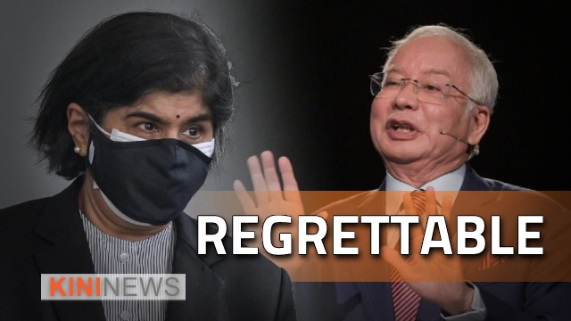 #KiniNews: Ambiga regrets Najib invited to palace, Patriot wants Tajuddin’s appointment revoked
