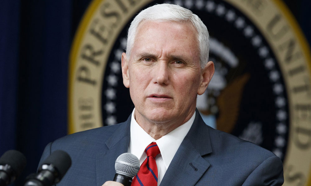 In law-and-order speech, Pence warns against Biden win