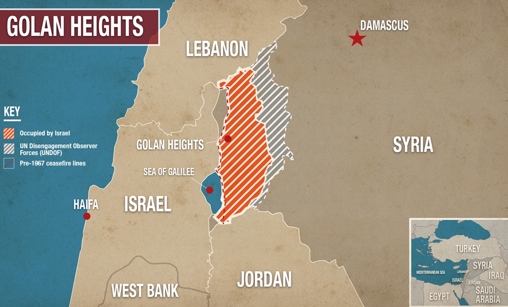 Israel strikes Syrian army positions in retaliatory attack