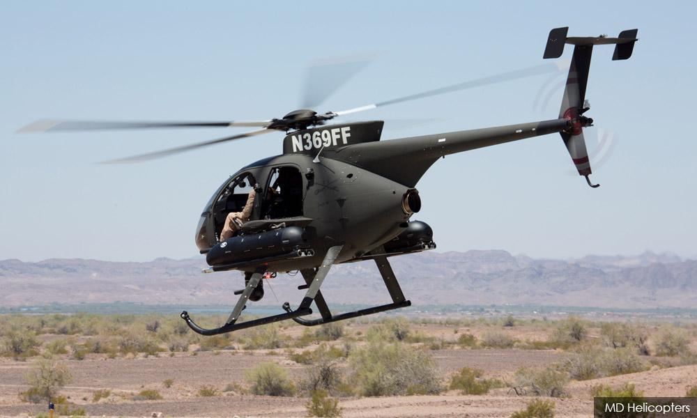 Destini says MD530g helicopter project continued