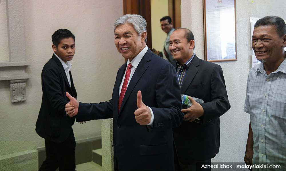 Zahid's trial postponed for today so he can attend cabinet formation talks