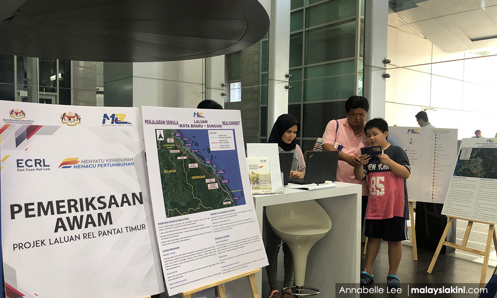 ECRL: Track crosses Kuala Langat forest but we want to avoid degazettement