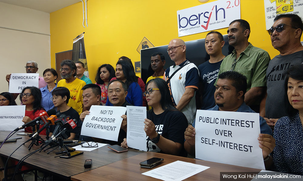 Bersih supports Dr M-led gov’t but with certain conditions