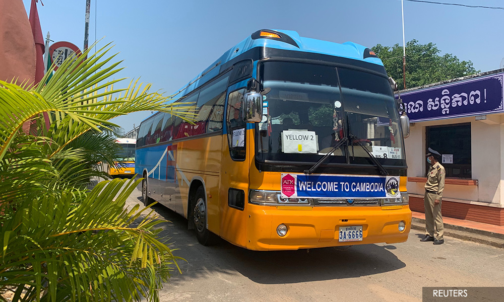 Cambodia reports 12 new cases of coronavirus, 11 with travel history to M'sia