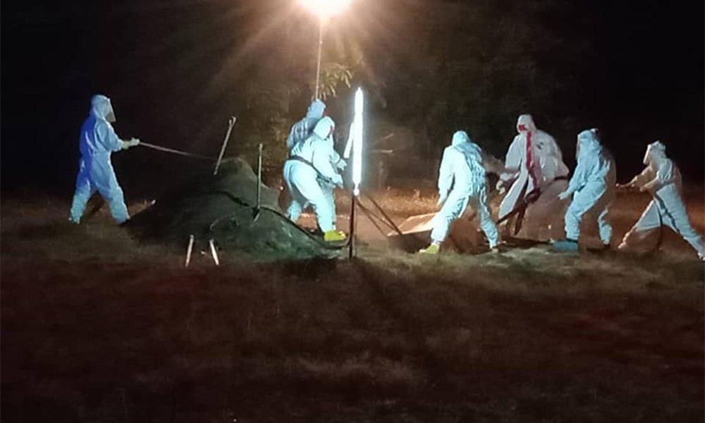 Korban ke-20 selamat dikebumikan jam 11 malam