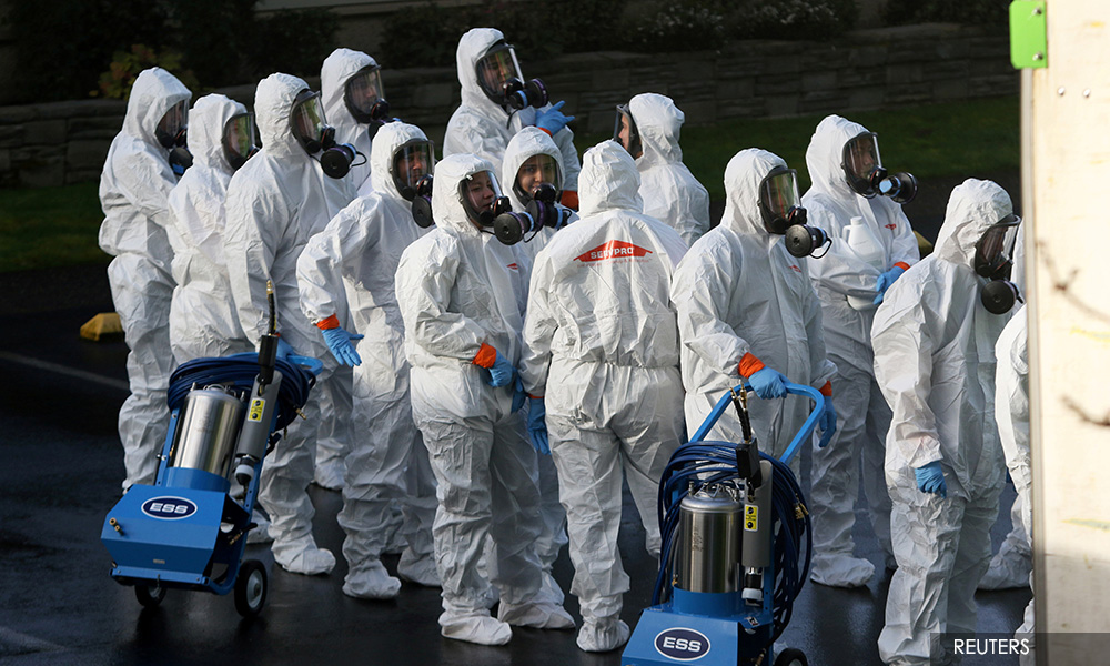 Nearly 3,300 inmates test positive for coronavirus in US prisons