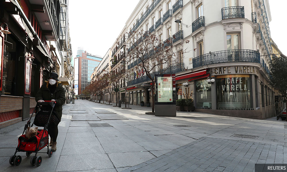 Spain is third country to overtake China in coronavirus infections