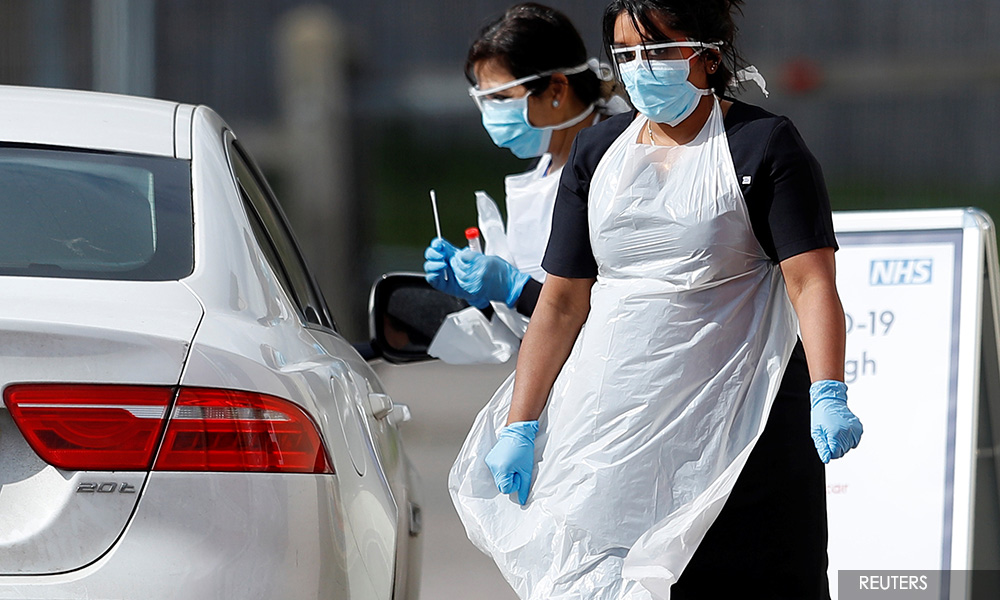 UK overtakes Italy with Europe's highest official Covid-19 death toll