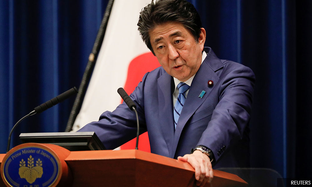 On brink of coronavirus crisis, Japan PM offers masks, gets social media roasting