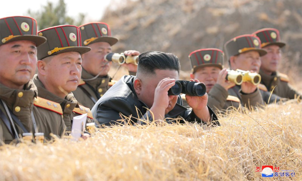 North Korea fires suspected short-range missiles, South Korea says, amid coronavirus