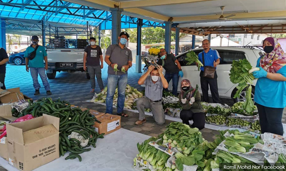 Waste not - Cameron Highlands farmers donate greens in Ipoh