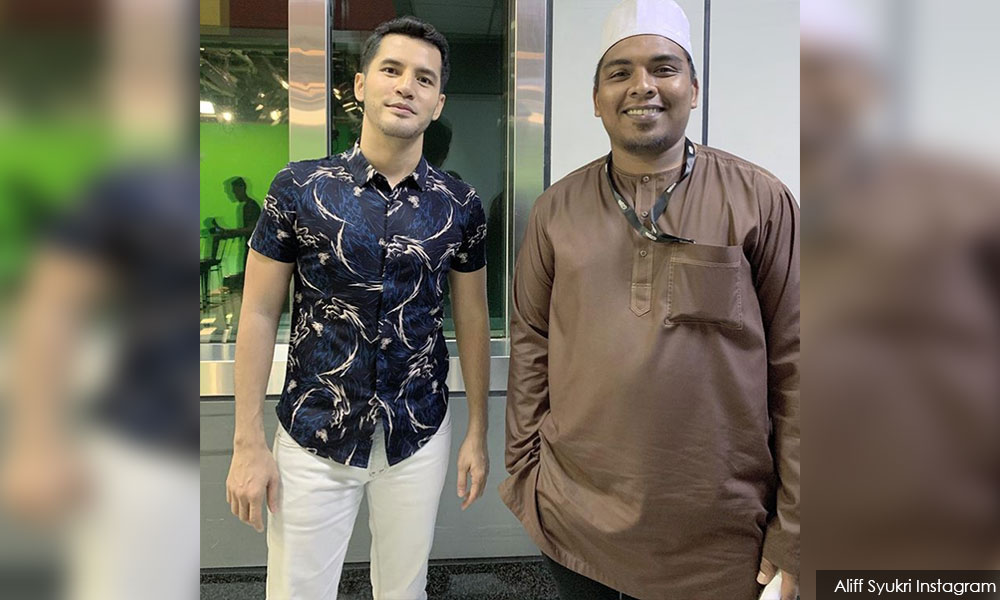 Aliff Syukri kini bersahabat dengan Ali Puteh