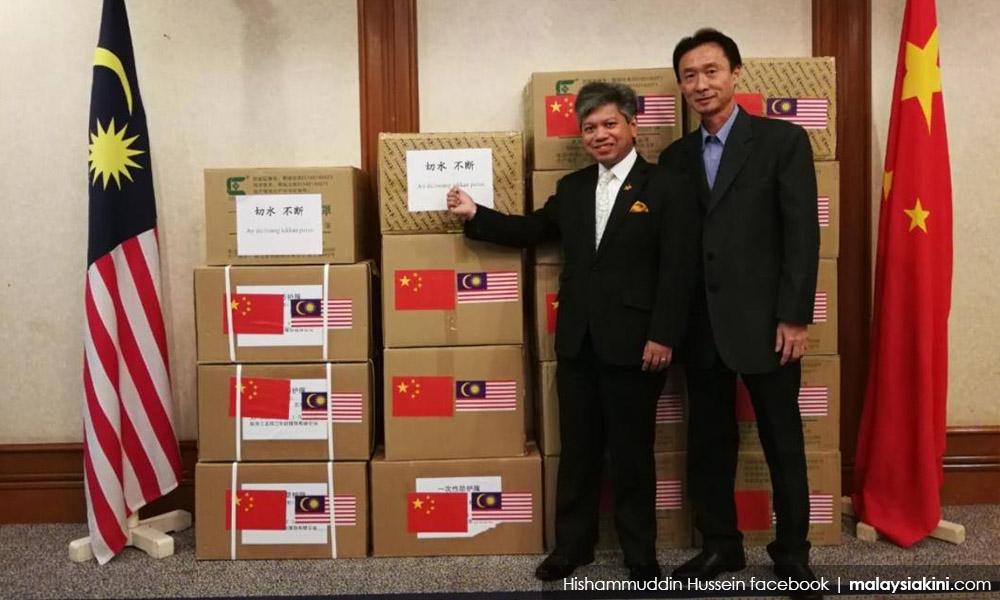 中国再捐医用配备，供大马警方使用