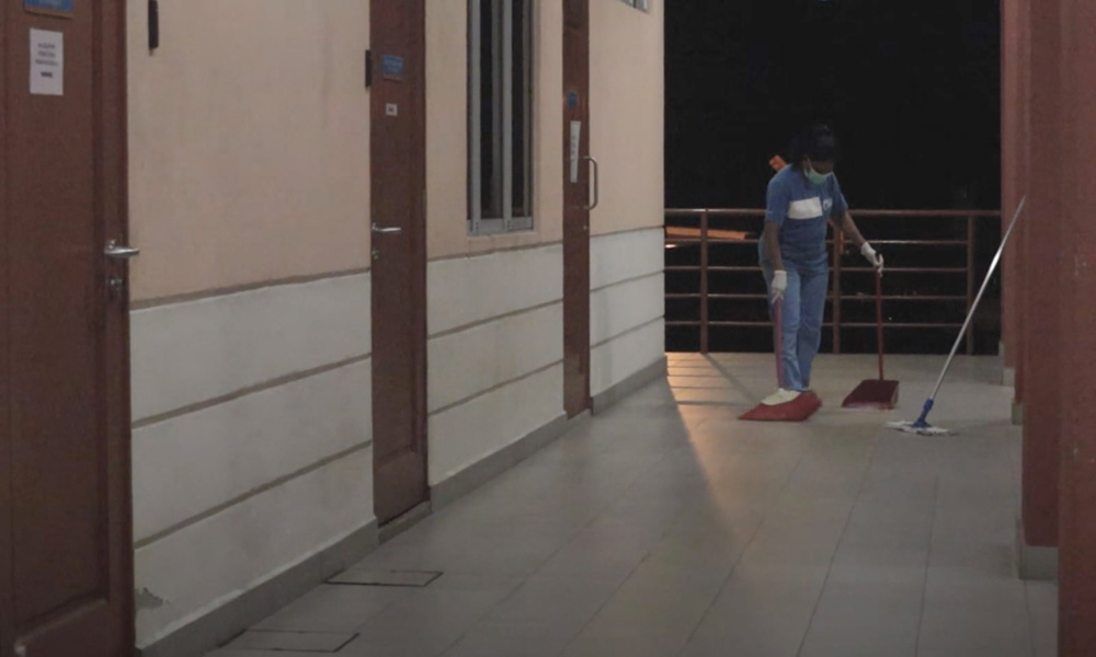 Hospital cleaners' complaints an internal issue, says Health DG