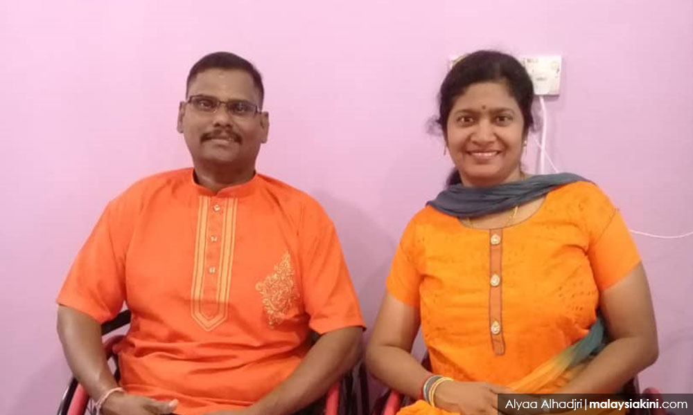 Living in fear of Covid-19: Disabled couple share woes under MCO