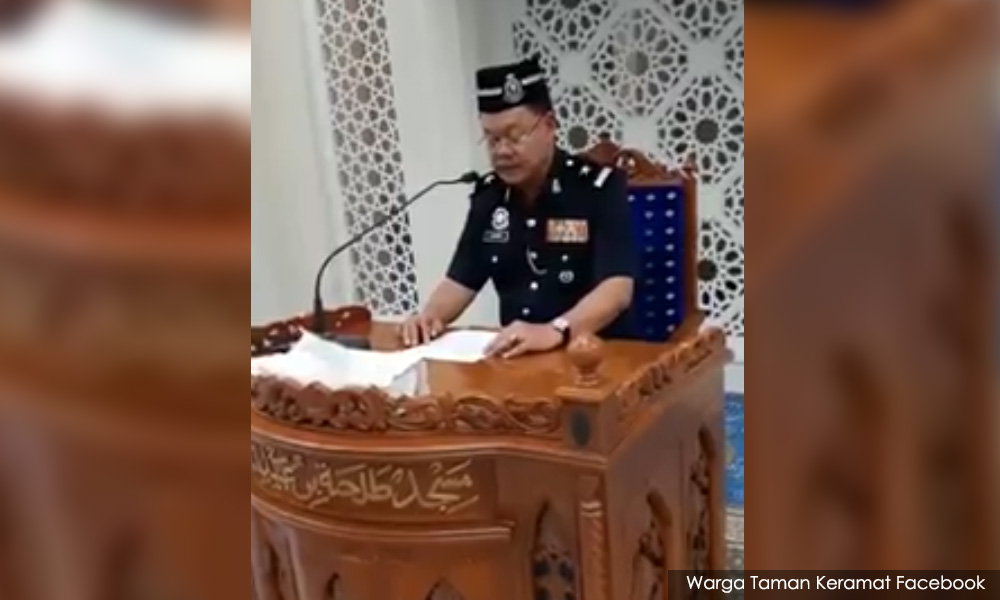 Cops take novel steps to send 'stay home' message