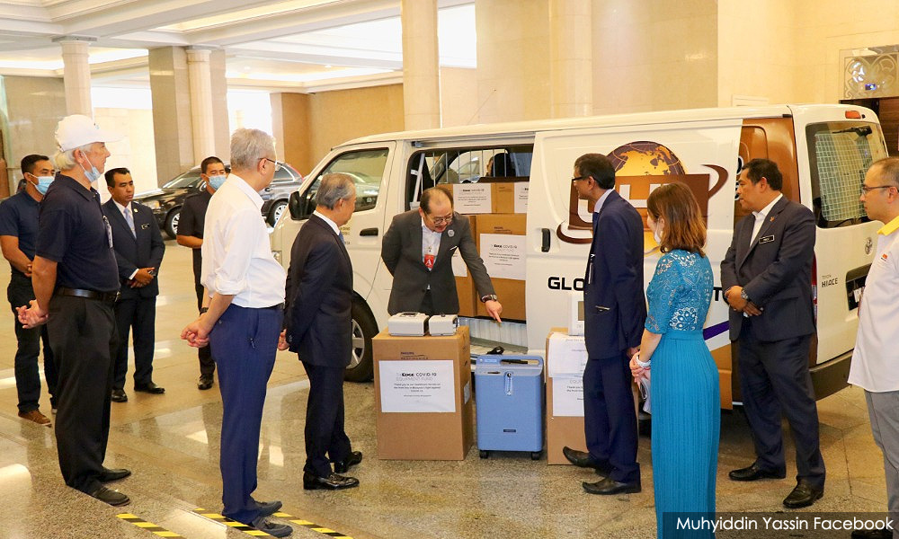 冠病基金筹获1420万,6企业捐款送物资抗疫