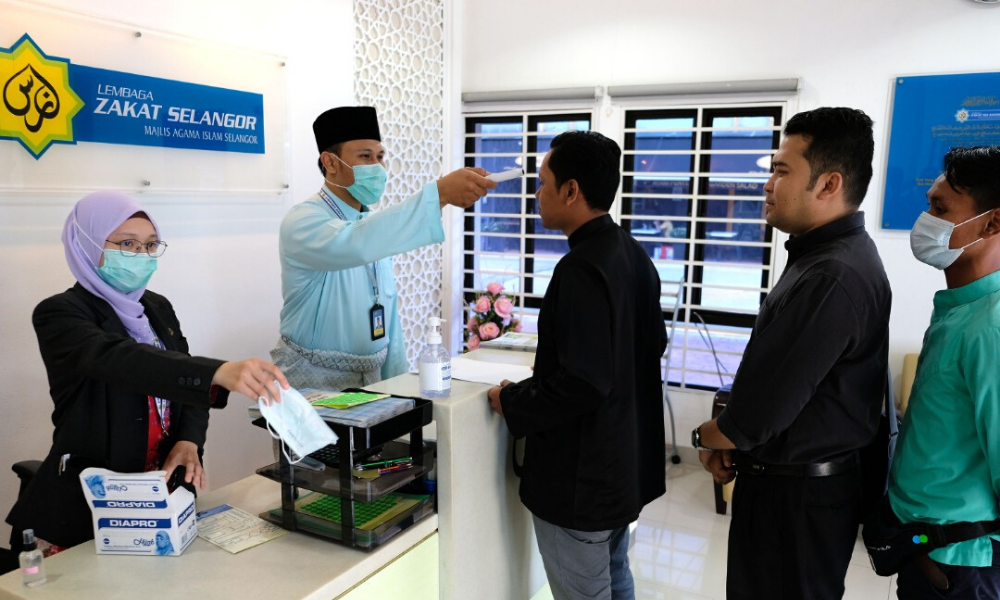 LZS ambil langkah proaktif cegah jangkitan Covid-19 lindungi pelanggan & warga kerja