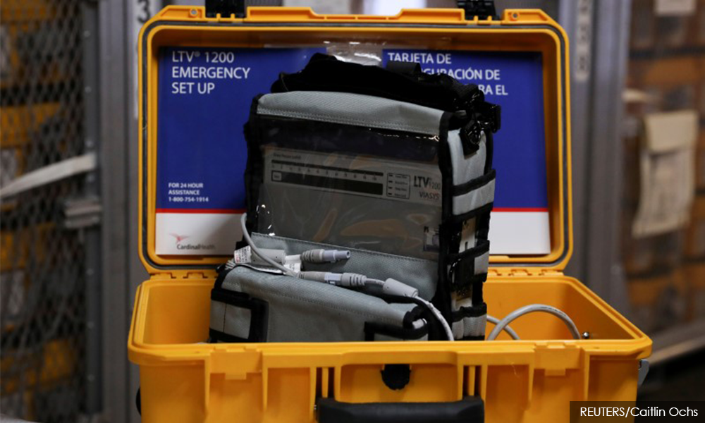New York hospital battles Covid-19: One ventilator, two patients