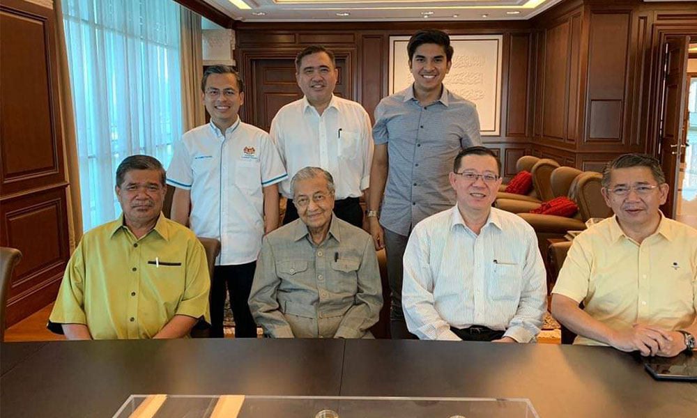 行动党透露昨晤马哈迪,获澄清“接受论”非其原意