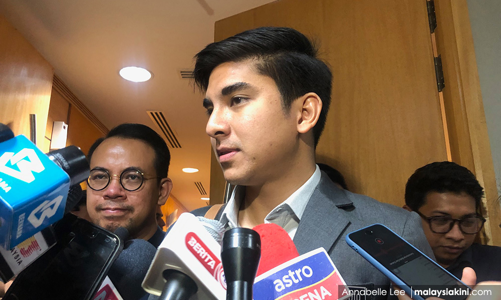 Syed Saddiq vows to combat the corrupt from inside Bersatu
