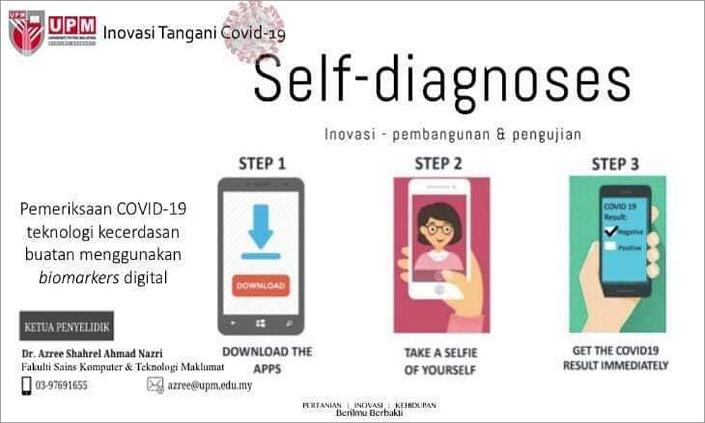 UPM: Covid-19 AI 'self-diagnose' app still in initial development stage
