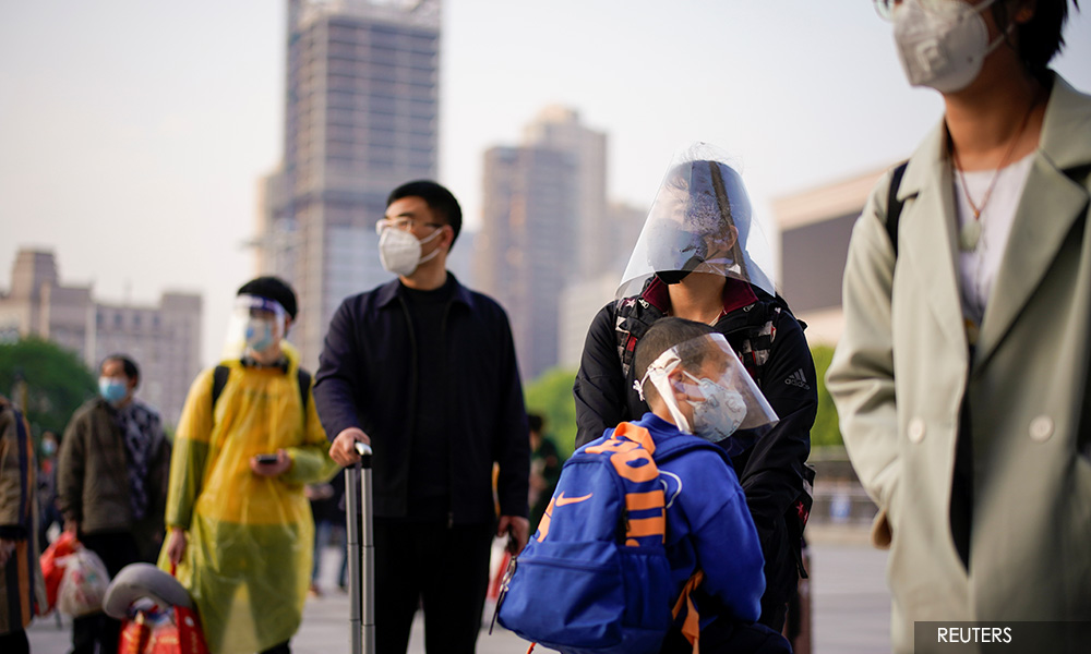 First train departs Wuhan after 76 days lockdown