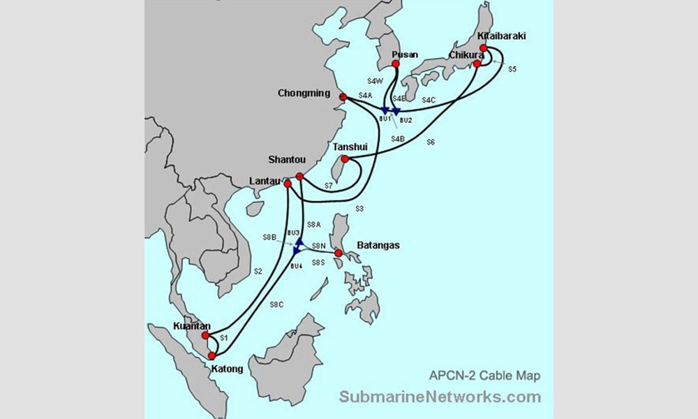 海底电缆损坏网速慢,马电讯提前恢复国际流量