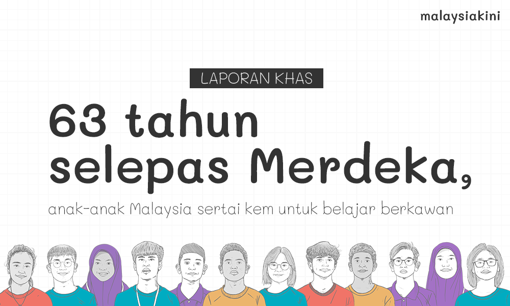 63 tahun selepas Merdeka, anak-anak Malaysia belajar berkawan