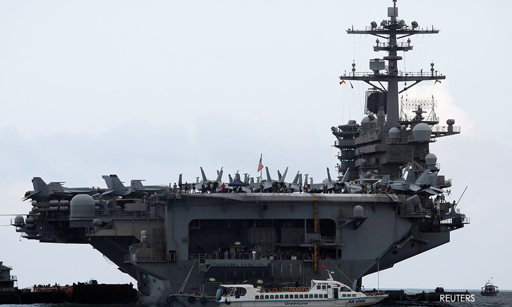 Captain of coronavirus-hit US aircraft carrier calls for help