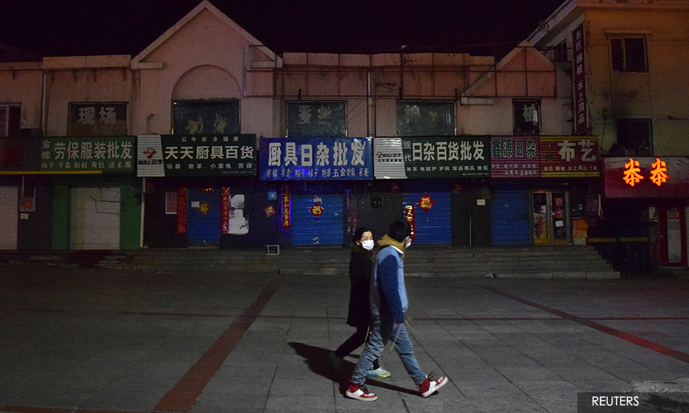 China's new Covid-19 cases near six-week high