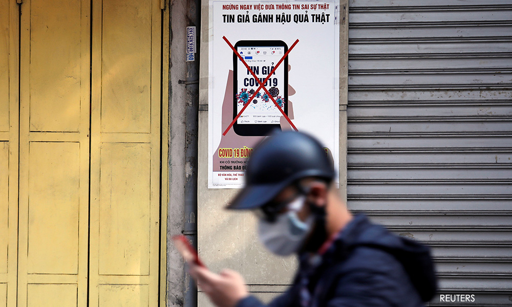Vietnam introduces 'fake news' fines for Covid-19 misinformation