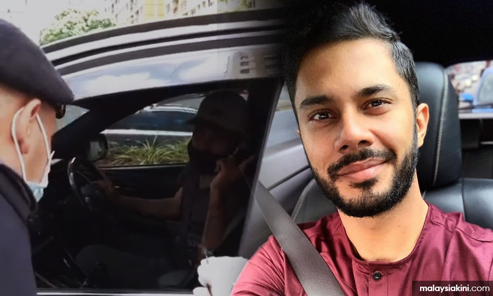 Fikry diarah patah balik di sekatan jalan PKP?
