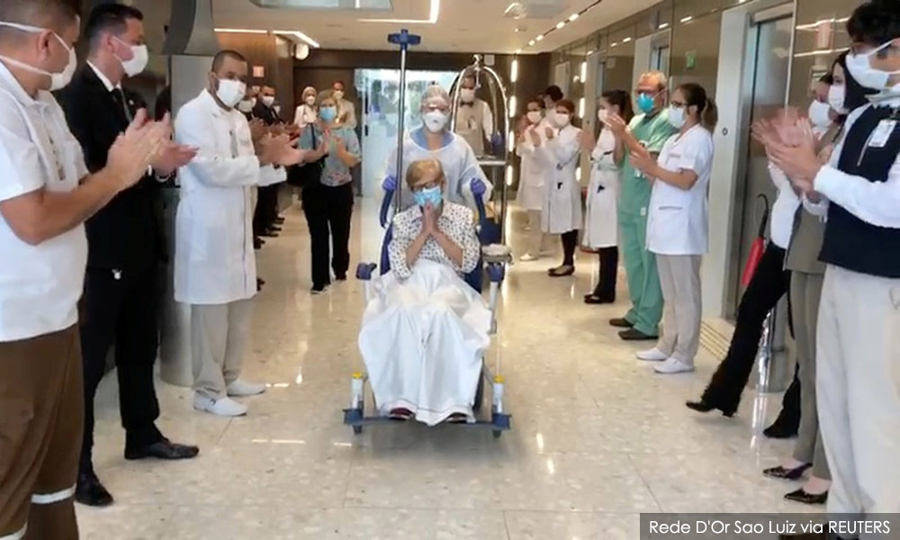 Great-grandmother, 97, becomes Brazil's oldest coronavirus survivor