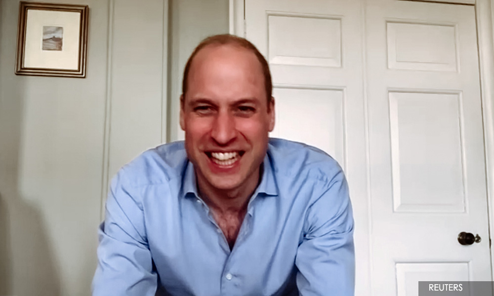 Britain at its best in a crisis, says Prince William