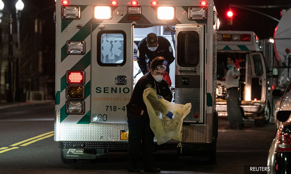 Trump: 'Going to be a lot of death' as US toll reaches 8,300