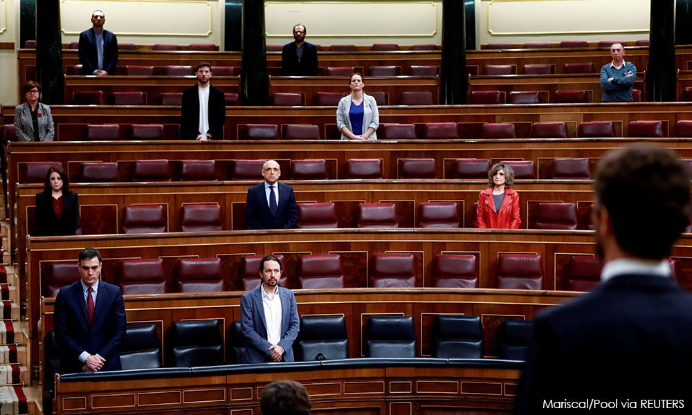 Spanish lockdown likely into May, though coronavirus deaths slow