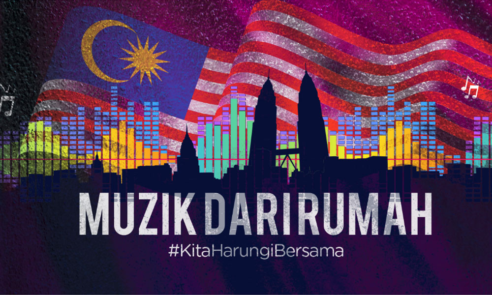 #MuzikDiRumah - 300 artis, lapan konsert mega, 38 konsert mini