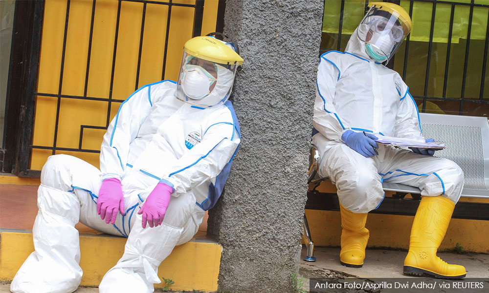 Indonesia reports biggest jump in coronavirus deaths