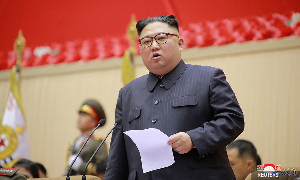 S Korea says North Korea's Kim may be trying to avoid coronavirus