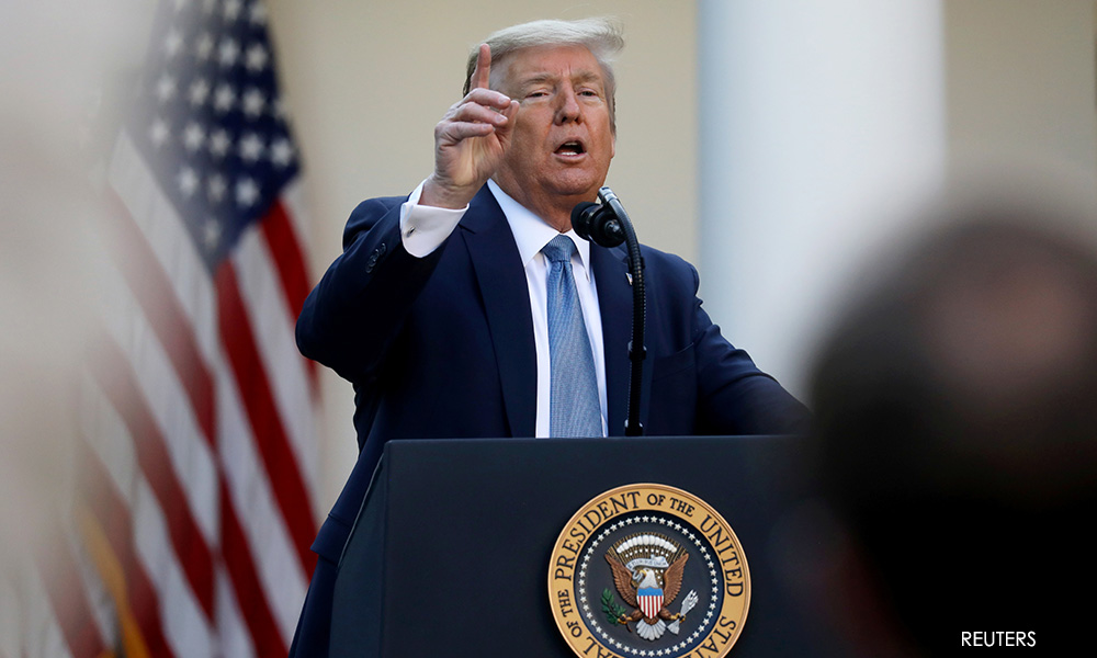 Trump says US investigating whether virus came from Wuhan lab