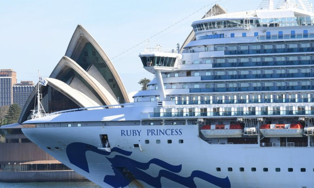 Aussie police take 'black box' off cruise ship in coronavirus homicide probe
