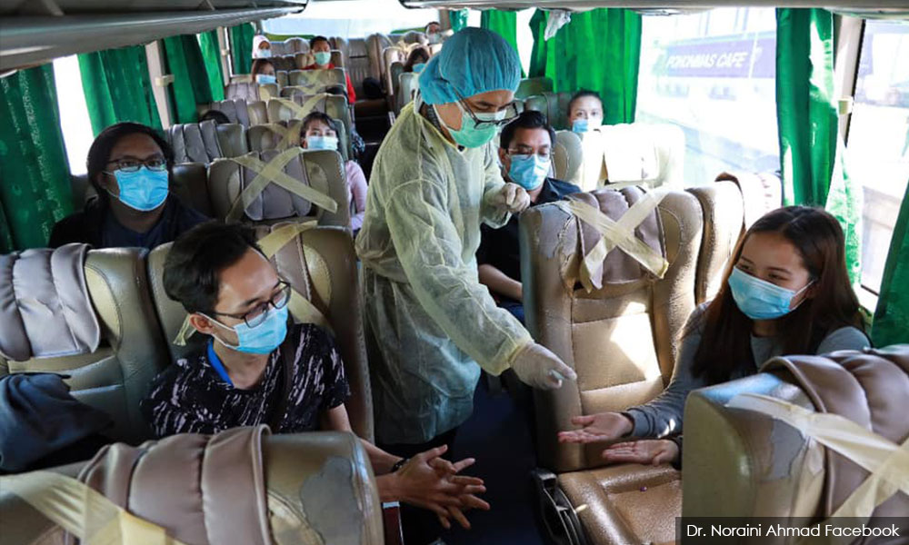 First batch of UTeM, UMK students arrive home