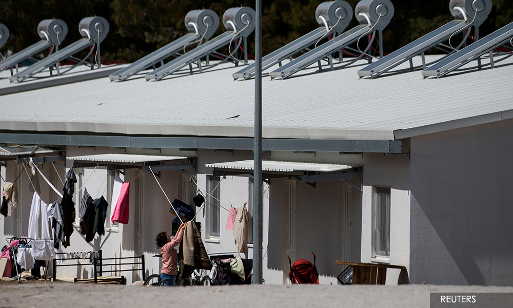 Greece quarantines second camp after Covid-19 case confirmed