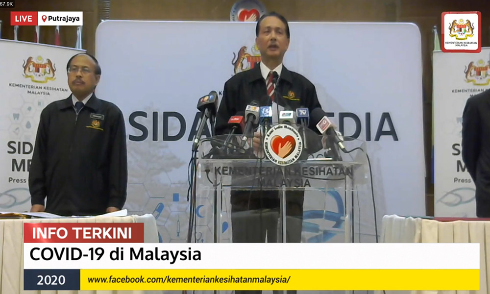 Covid-19 di Malaysia: 53.4% pulih, 110 kes baru, 1 lagi korban