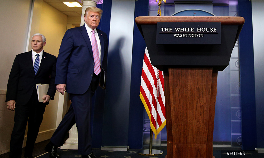 Trump likes virus briefings, some advisers worry he likes them too much