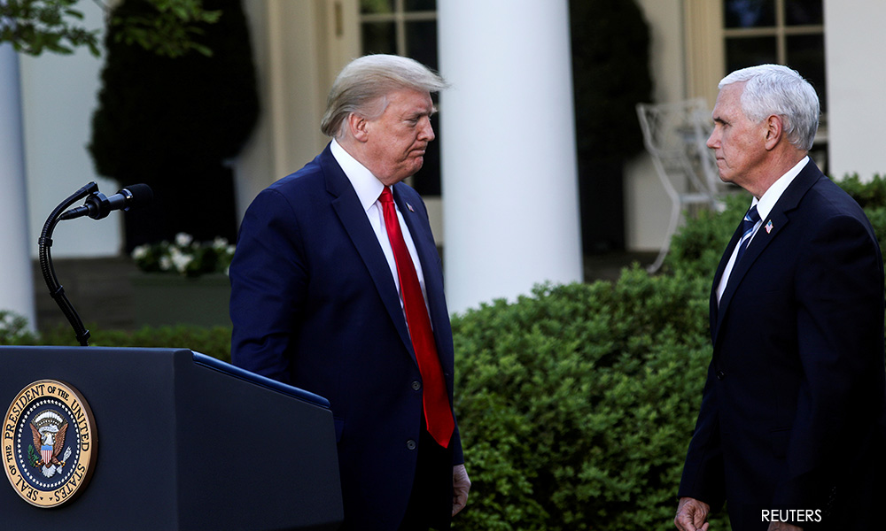 No plans to separate Trump, Pence despite White House Covid-19 cases: source